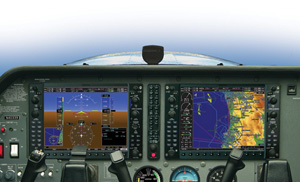 C182 G1000 instrument panel med GFC  700 Autopilot